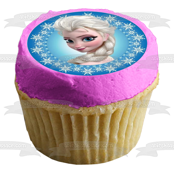 Disney Frozen Anna Elsa Olaf Sven Imágenes comestibles para cupcakes ABPID27800 