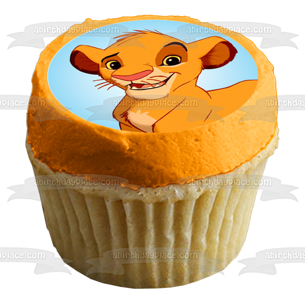 Disney The Lion King Simba Nala Scar Pumba Timone Zazu Edible Cupcake Topper Images ABPID14799