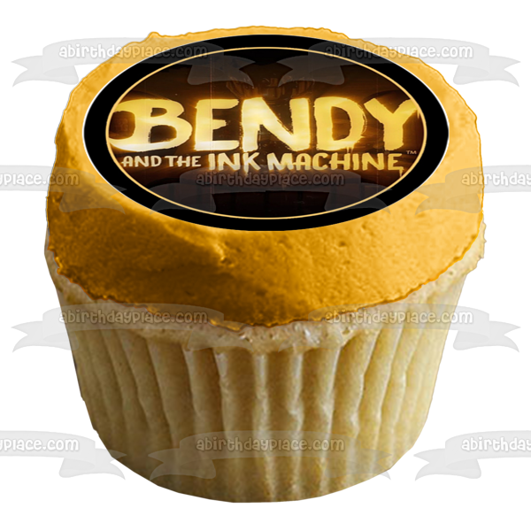 Bendy and the Ink Machine 25 Ct Cupcakes Edible Cupcake Topper Images ABPID50318