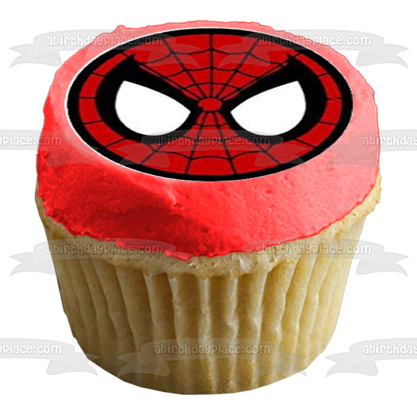 Logotipos de superhéroes DC Marvel Iron Man Spider-Man Super Man Thor the Flash Green Lantern Capitán América Batman Edible Cupcake Topper Imágenes ABPID50389 