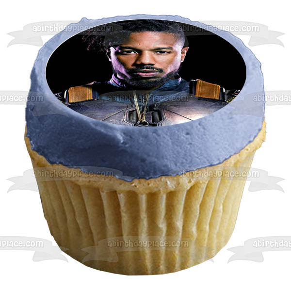 Pantera Negra Shuri Erik Killmonger Looper Imágenes comestibles para cupcakes ABPID14822 