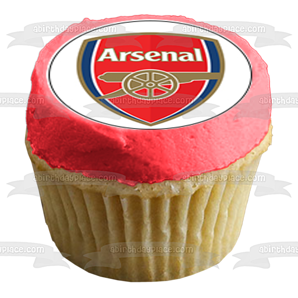 Soccer Club Logos Football Club Barcelona Chelsea Football Club Manchester United Arsenal FC Paris Saint Germain Edible Cupcake Topper Images ABPID14825