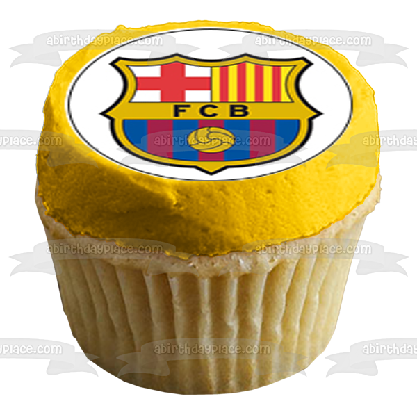 Soccer Club Logos Football Club Barcelona Chelsea Football Club Manchester United Arsenal FC Paris Saint Germain Edible Cupcake Topper Images ABPID14825