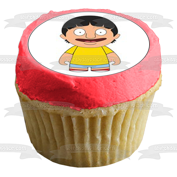 Bobs Burgers Tina Louise Gene Belcher Linda Edible Cupcake Topper Images ABPID14831