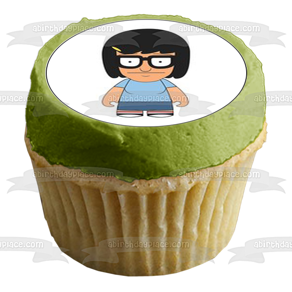 Bobs Burgers Tina Louise Gene Belcher Linda Edible Cupcake Topper Images ABPID14831