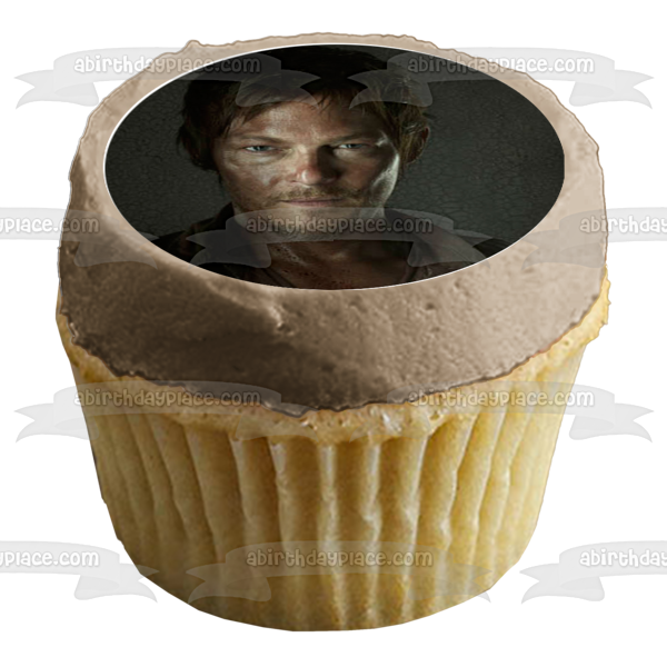 The Walking Dead Darryl Rick Michonne Glenn Carol Hershel Imágenes comestibles para cupcakes ABPID14832 