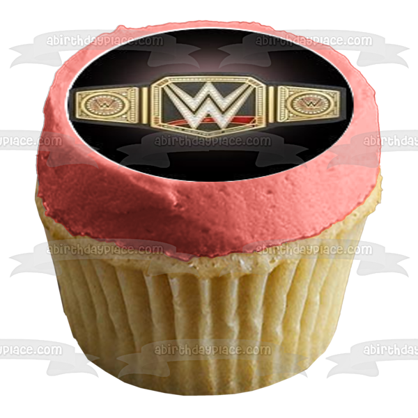 WWE Superstars Wrestling Edible Cupcake Topper Images ABPID50500