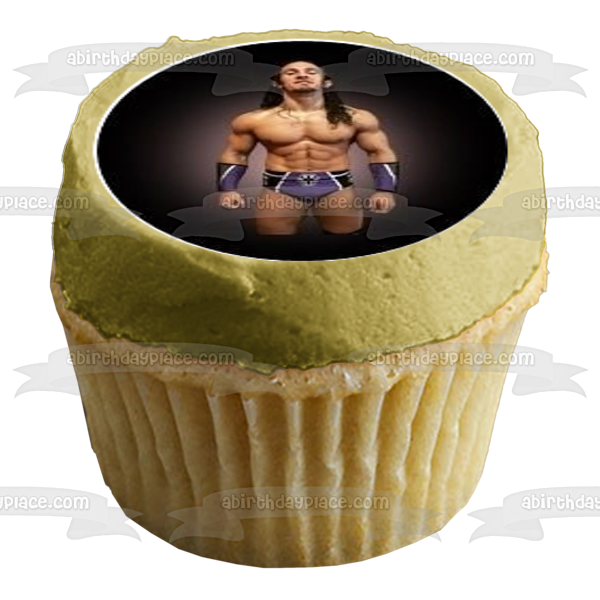 WWE Superstars Wrestling Edible Cupcake Topper Images ABPID50500