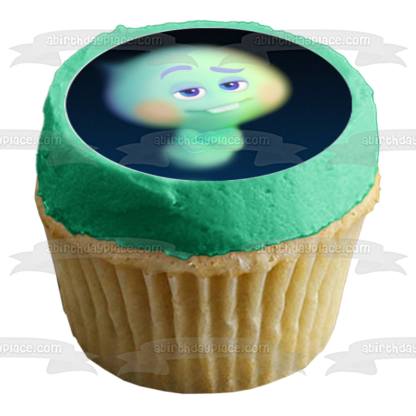 Soul Movie Disney Pixar 22 Joe Fondo azul 24 hojas comestibles Cupcake Topper Imágenes ABPID50524 