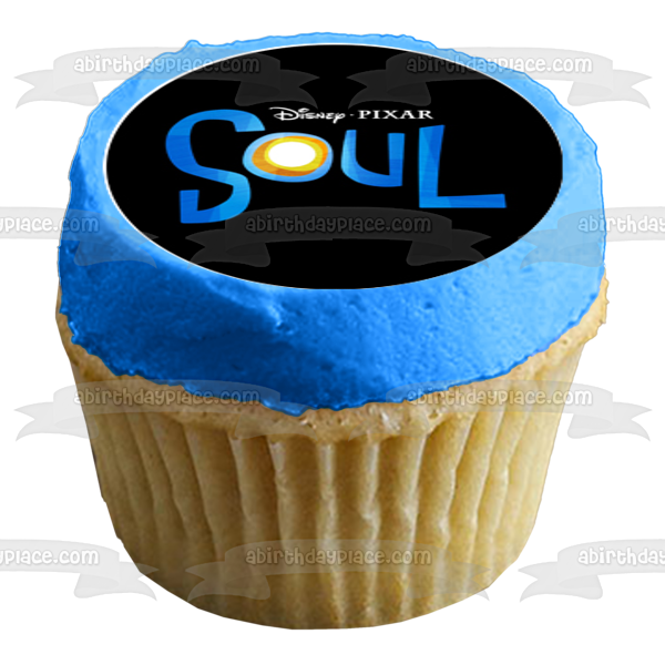 Soul Movie Disney Pixar 22 Joe Fondo azul 24 hojas comestibles Cupcake Topper Imágenes ABPID50524 