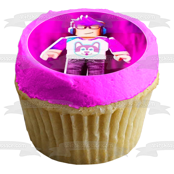 Roblox Assorted Avatar Skins Edible Cupcake Topper Images ABPID14838