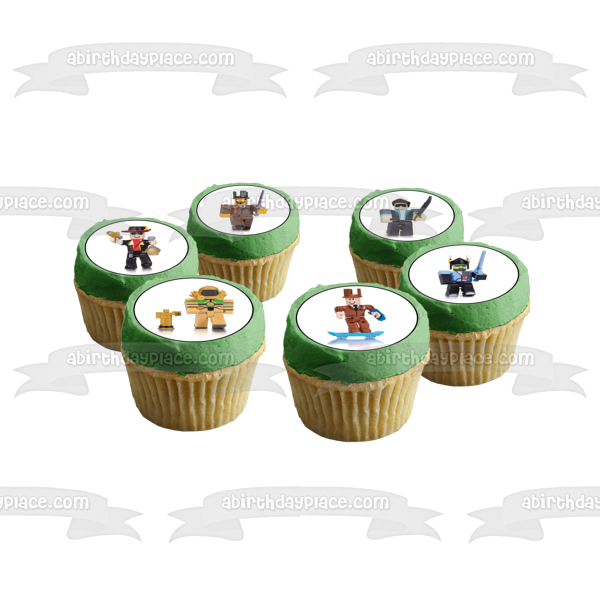 Roblox Surtido Avatar Skins Imágenes comestibles para cupcakes ABPID14841 