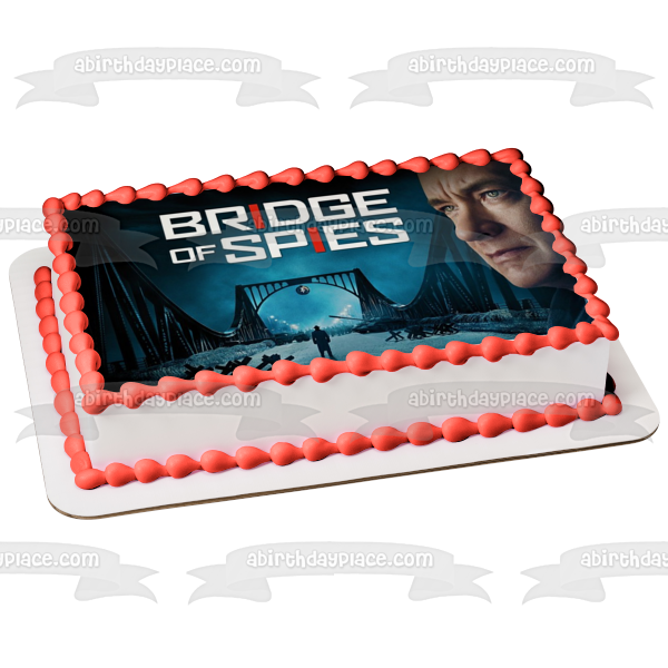 Bridge of Spies James Donovan Movie Poster Edible Cake Topper Image ABPID53610