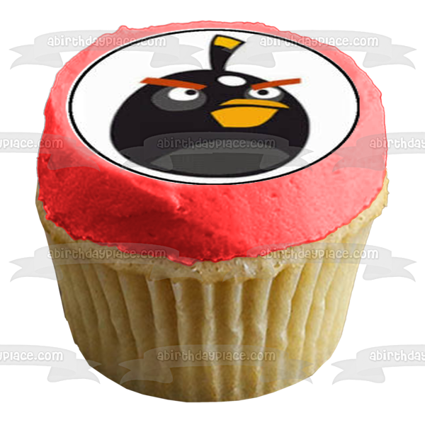 Angry Birds Red Pink the Blues Chuck Bomb Matilda Hal Stella y el pájaro morado Imágenes comestibles para cupcakes ABPID03640 