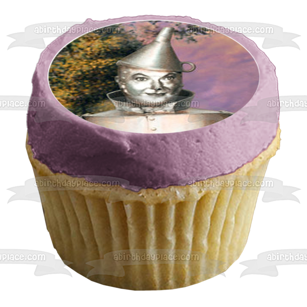 Mago de Oz Espantapájaros Hombre de hojalata Dorothy León cobarde Imágenes comestibles para cupcakes ABPID14851 