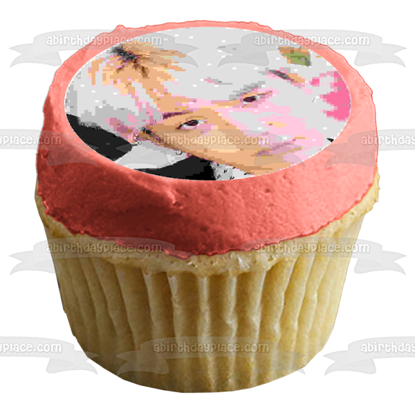 Bts Bangtan Boys K-Pop Jin J-Hope Rm Jungkook Imágenes comestibles para cupcakes ABPID50377 