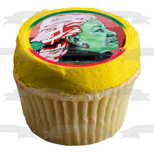 Black History Month Cupcake Toppers President Barack Obama Frederick Douglass Rosa Parks and Other Historical and Cultural Icons Edible Cupcake Topper Images ABPID53570