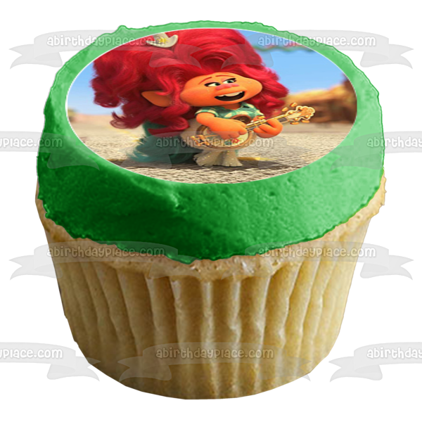 Trolls World Tour Poppy Branch Queen Barb Edible Cupcake Topper Images ABPID52059