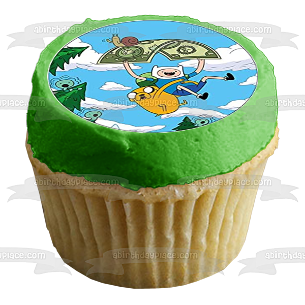 Hora de Aventura Hora de Aventura Princesa Chicle Marceline la Vampiro BMO Rey Hielo Finn Jake el Perro Princesa del Espacio Grumoso Lady Rainicorn Fionna Imágenes comestibles para cupcakes ABPID51362 