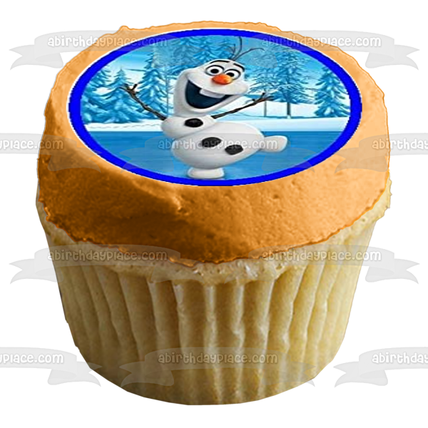 Disney-Pixar Frozen 2 Elsa Anna Olaf Kristoff Imágenes comestibles para cupcakes ABPID51385 