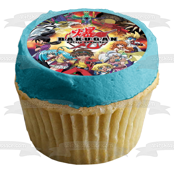 Imagen comestible para tarta de Bakugan Battle Brawlers ABPID00363 