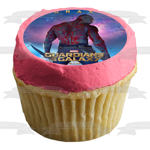Guardians of the Galaxy Drax Edible Cake Topper Image ABPID00269