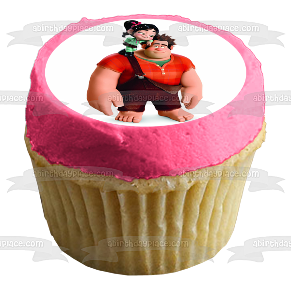 Wreck-It Ralph Vanellope Von Schweetz Disney Edible Cake Topper Image ABPID00623