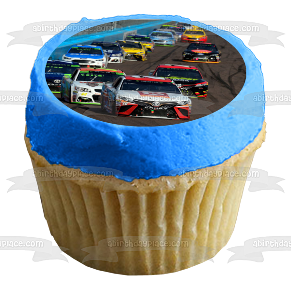 Imagen comestible para tarta de Nascar Racing Track Cars ABPID00656 