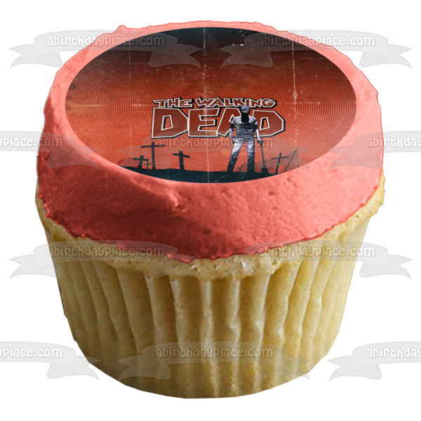 Imagen comestible para tarta de The Walking Dead Novela gráfica Zombies ABPID00556 