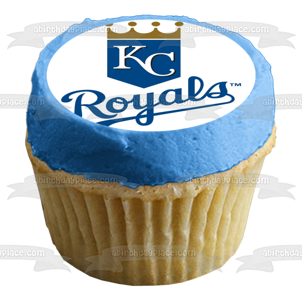 MLB Kansas City Royals Edible Icing Sheet Cake Decor Topper