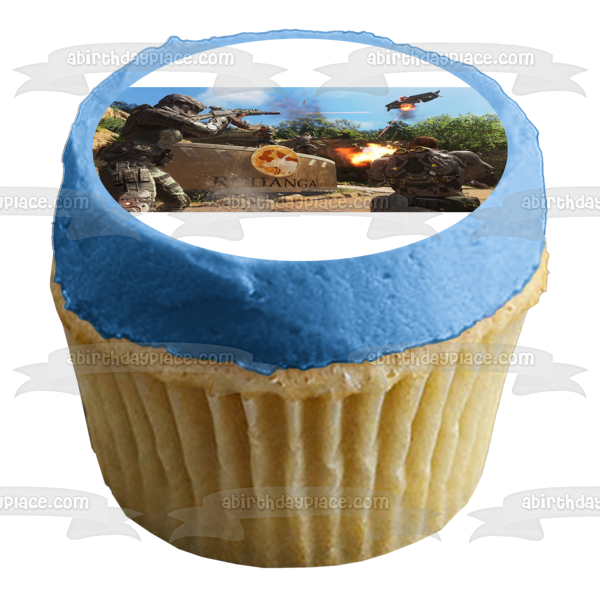 Call of Duty Ruhanga Battle Scene Edible Cake Topper Image ABPID01067