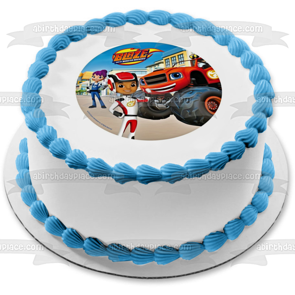 Blaze y los Monster Machines Aj Gabby Imagen comestible para decoración de tarta ABPID00948