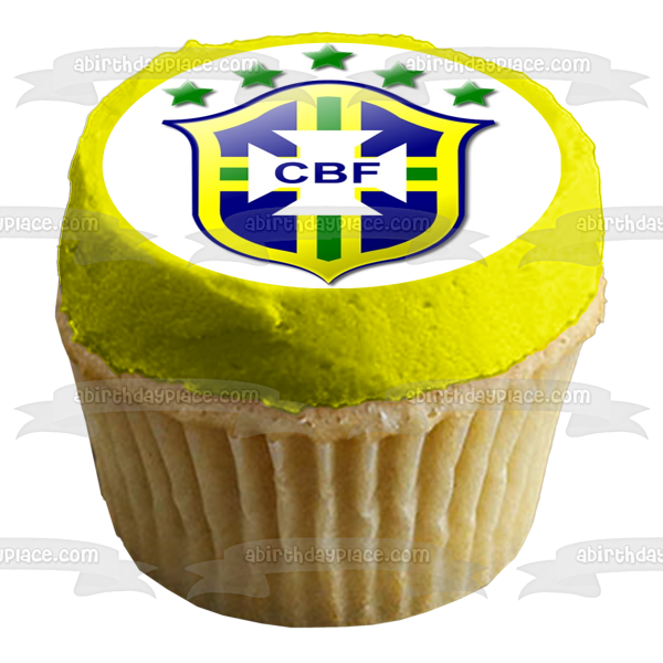 Brazil Football Logo Campeonato Brasileiro Série A Edible Cake Topper Image ABPID00961