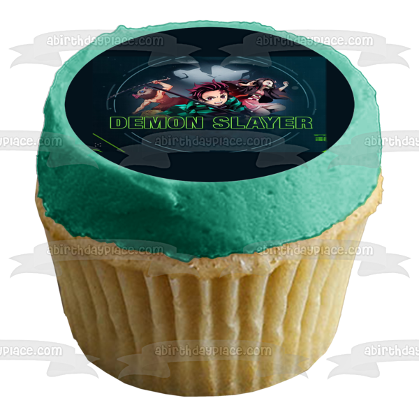 Demon Slayer: Kimetsu No Yaiba Tanjiro Nezukosearch Inosuke Hashibira Edible Cake Topper Image ABPID52244