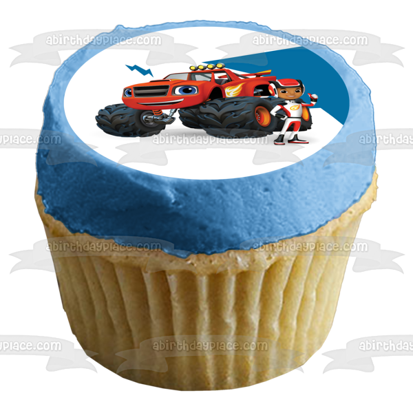 Imagen de decoración comestible para tarta de Blaze y los Monster Machines ABPID05946 