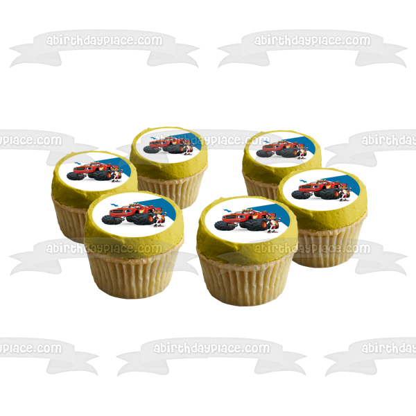 Imagen de decoración comestible para tarta de Blaze y los Monster Machines ABPID05946 