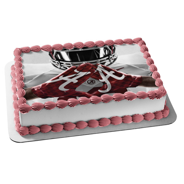 Imagen comestible para tarta de Alabama Crimson Tide Football NCAA ABPID09875 