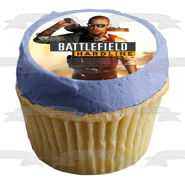 Imagen comestible para decoración de tarta de Battlefield Hardline ABPID01532 