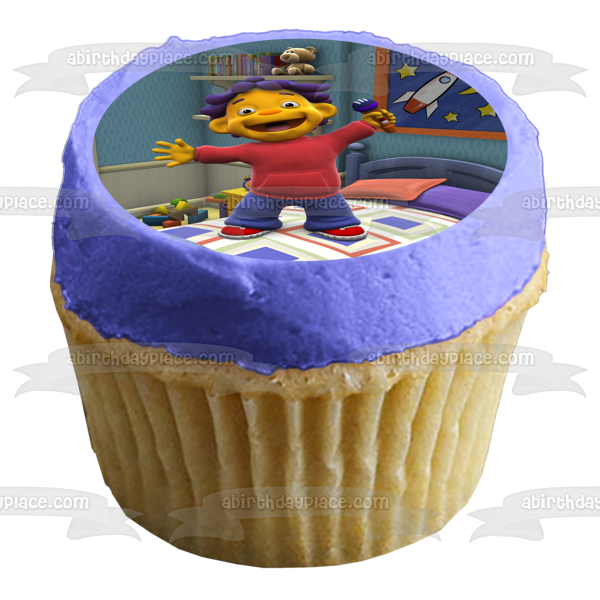 Sid the Science Kid In His Bedroom Edible Cake Topper Image ABPID03184