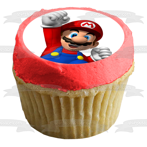 Imagen comestible para decoración de tarta de Nintendo Super Mario Brothers ABPID05216 