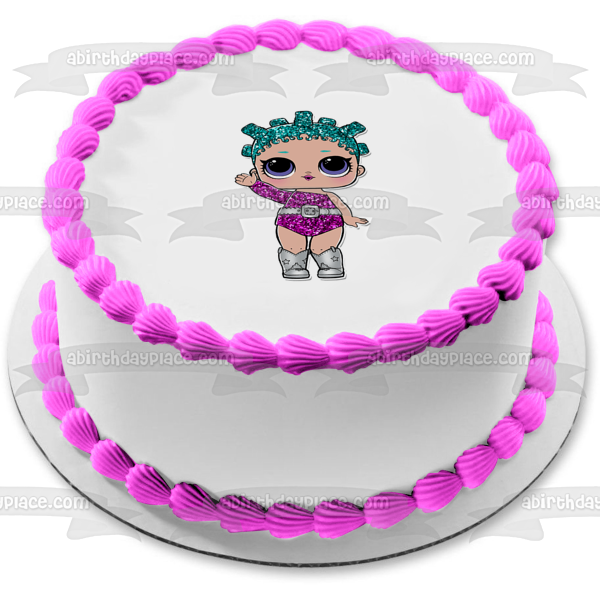 LOL Surprise Cosmic Queen Edible Cake Topper Image ABPID49619