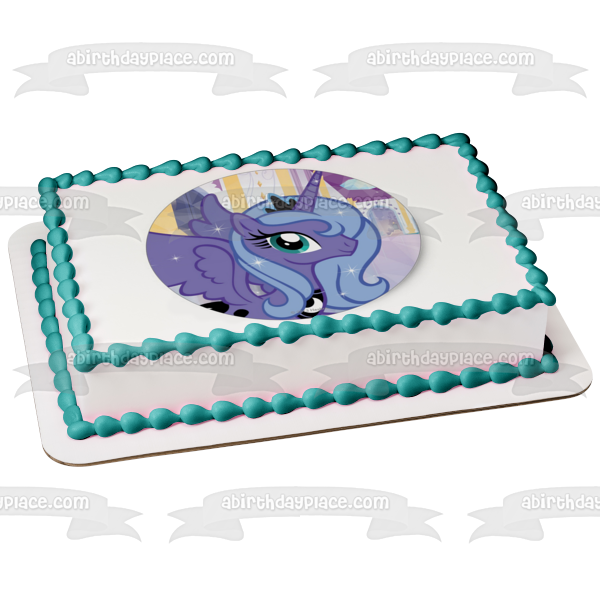 My Little Pony Luna Edible Cake Topper Image ABPID49643