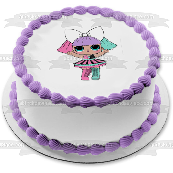 LOL Surprise Pranksta Edible Cake Topper Image ABPID49698