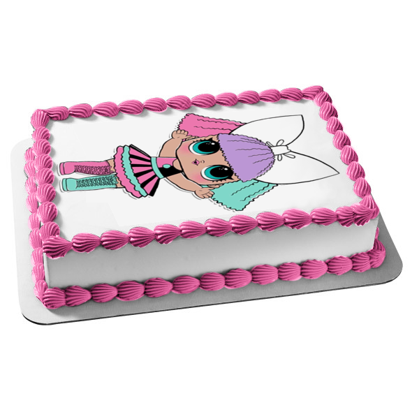 LOL Surprise Pranksta Edible Cake Topper Image ABPID49698