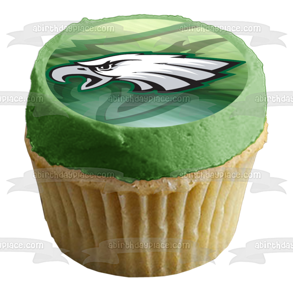 Philadelphia Eagles Logo NFL Edible Cake Topper Image ABPID05232 – A  Birthday Place