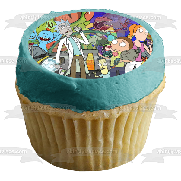 Rick y Morty Summer Smith Mr. Poopy Butthole Adorno comestible para tarta Imagen ABPID49744 