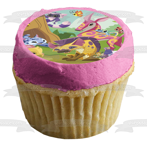 Animal Jam Various Characters Edible Cake Topper Image ABPID49761