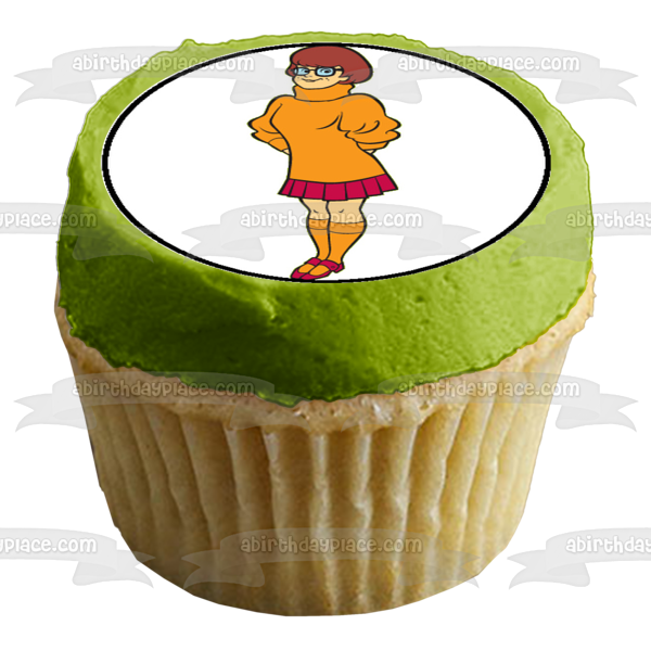 Scooby Doo Shaggy Velma Fred Daphne and Their Van Edible Cupcake Topper Images ABPID05347