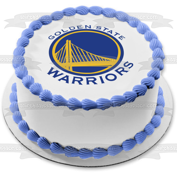 Golden State Warriors Edible Cake Toppers – Cakecery