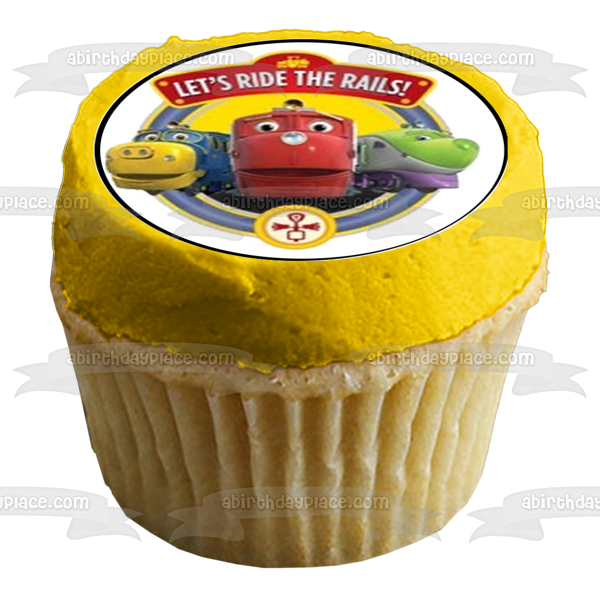 Chuggington Locomotives Wilson Brewster and Koko Edible Cupcake Topper Images ABPID03702